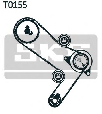 SKF - VKMA 02386 - Комплект ремня ГРМ (Ременный привод)