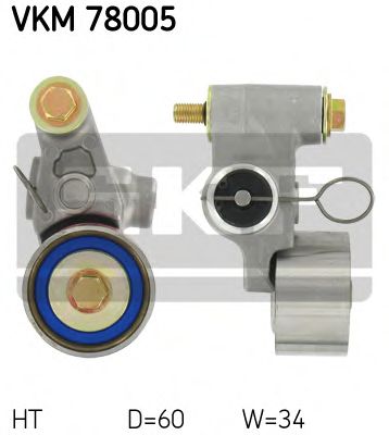 SKF - VKM 78005 - Натяжной ролик, ремень ГРМ (Ременный привод)