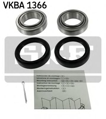 SKF - VKBA 1366 - Комплект подшипника ступицы колеса (Подвеска колеса)