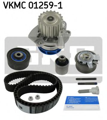 SKF - VKMC 01259-1 - Водяной насос + комплект зубчатого ремня (Охлаждение)