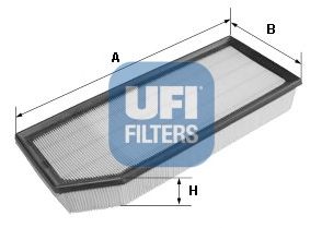 UFI - 30.315.00 - Воздушный фильтр (Система подачи воздуха)