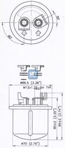 UFI - 31.706.00 - Топливный фильтр (Система подачи топлива)