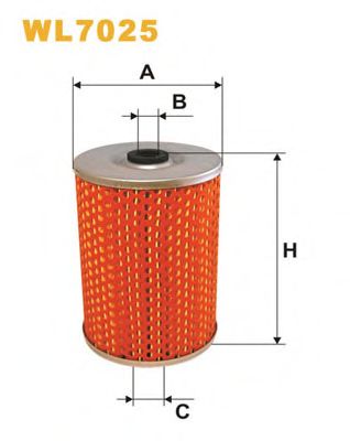 WIX FILTERS - WL7025 - Масляный фильтр (Смазывание)