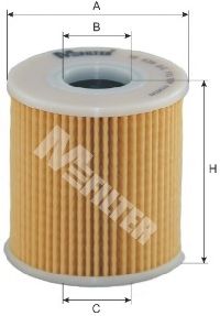 MFILTER - TE 639 - Масляный фильтр (Смазывание)