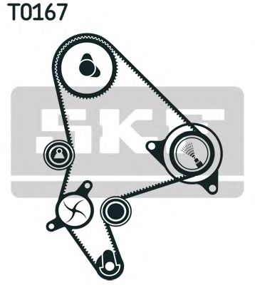 SKF - VKMC 03247 - Водяной насос + комплект зубчатого ремня (Охлаждение)