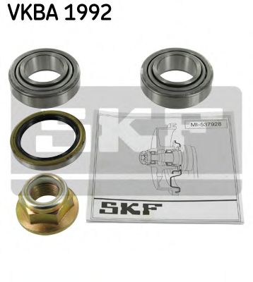 SKF - VKBA 1992 - Комплект подшипника ступицы колеса (Подвеска колеса)