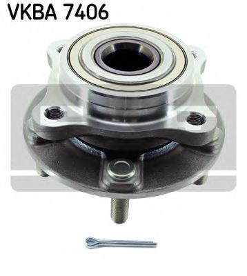 SKF - VKBA 7406 - Комплект подшипника ступицы колеса (Подвеска колеса)