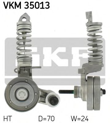 SKF - VKM 35013 - Натяжной ролик, поликлиновойремень (Ременный привод)