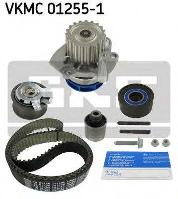 SKF - VKMC 01255-1 - Водяной насос + комплект зубчатого ремня (Охлаждение)
