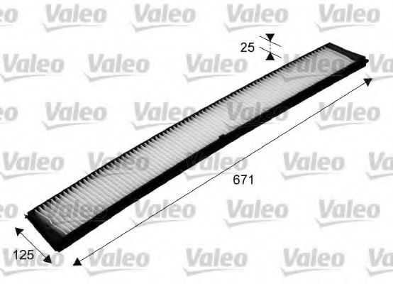 VALEO - 698489 - Фильтр, воздух во внутренном пространстве (Отопление / вентиляция)