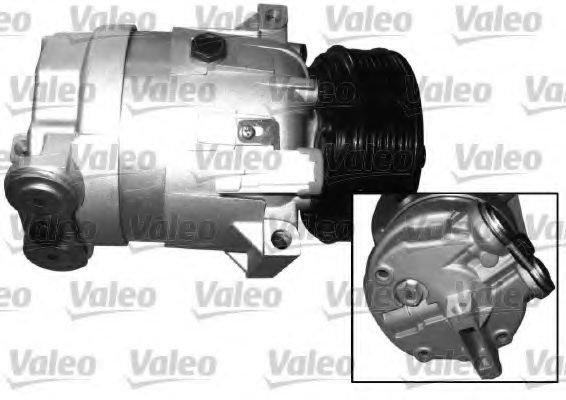 VALEO - 699102 - Компрессор, кондиционер (Кондиционер)