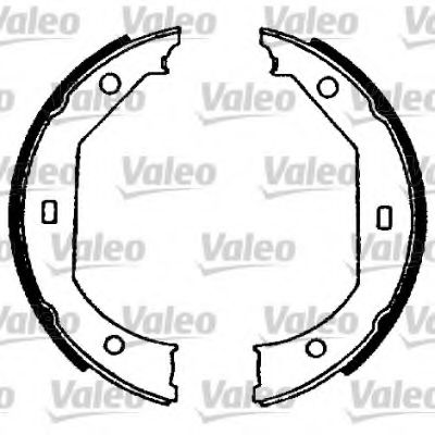 VALEO - 562732 - Комплект тормозных колодок, стояночная тормозная система (Тормозная система)