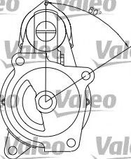 VALEO - 455704 - Стартер (Система стартера)