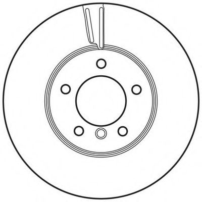 BENDIX - 562618BC - Тормозной диск