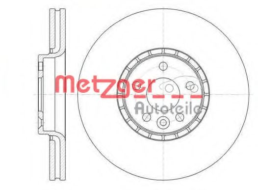 METZGER - 61319.10 - Тормозной диск