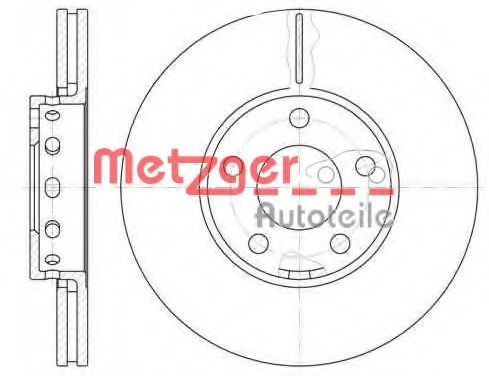 METZGER - 6328.10 - Тормозной диск