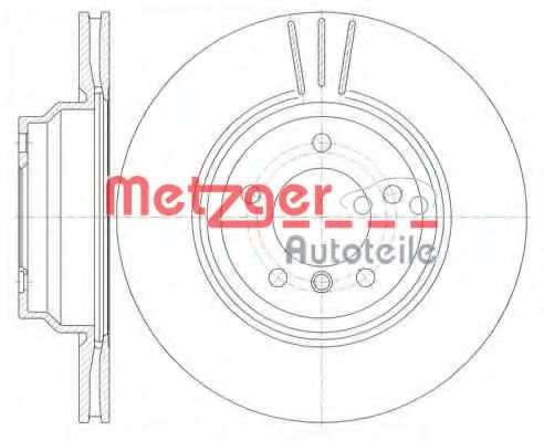 METZGER - 6975.10 - Тормозной диск