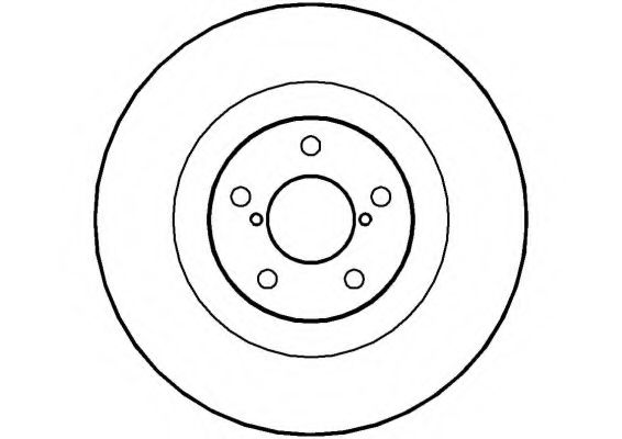 NATIONAL - NBD964 - Тормозной диск (Тормозная система)