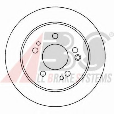 A.B.S. - 15779 - Тормозной диск (Тормозная система)