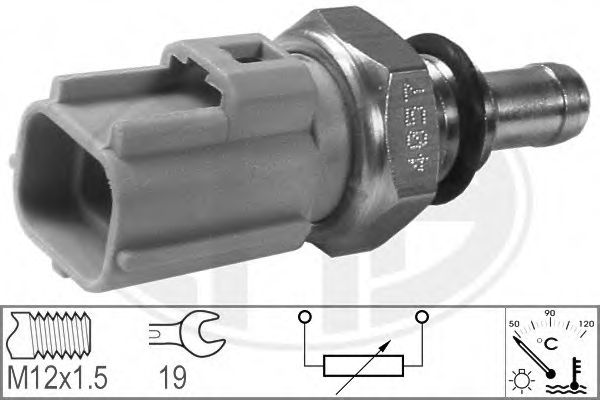 ERA - 330640 - Датчик, температура охлаждающей жидкости (Система накаливания)