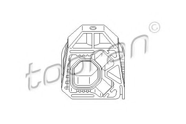 TOPRAN - 112 410 - Подвеска, радиатор (Охлаждение)