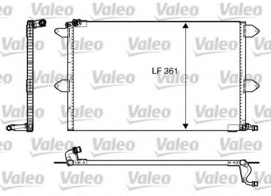 VALEO - 816908 - Конденсатор, кондиционер (Кондиционер)