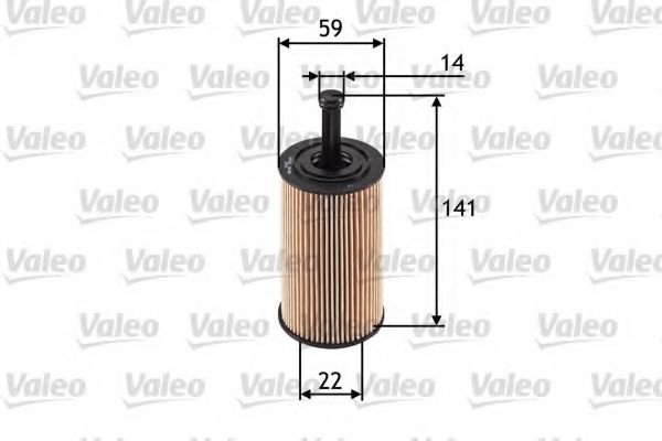 VALEO - 586509 - Масляный фильтр (Смазывание)