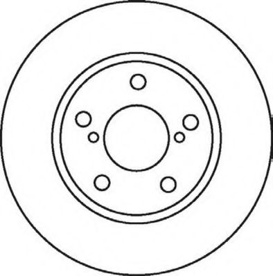 JURID - 562077J - Тормозной диск (Тормозная система)