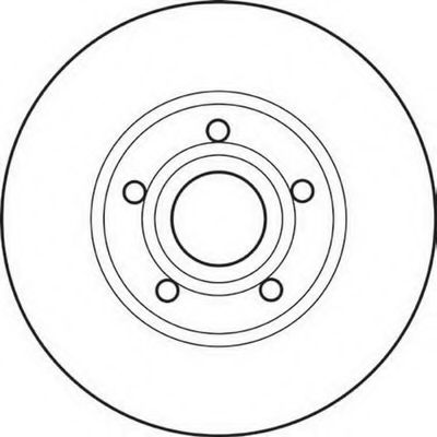 BENDIX - 561547B - Тормозной диск