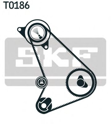 SKF - VKMA 04305 - Комплект ремня ГРМ (Ременный привод)