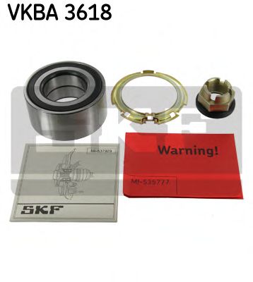 SKF - VKBA 3618 - Комплект подшипника ступицы колеса (Подвеска колеса)