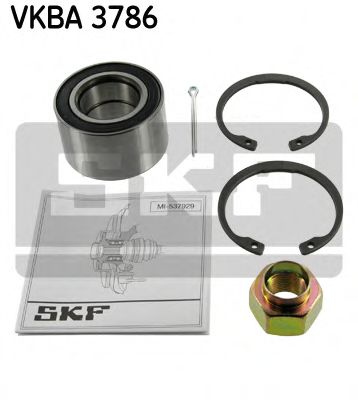 SKF - VKBA 3786 - Комплект подшипника ступицы колеса (Подвеска колеса)