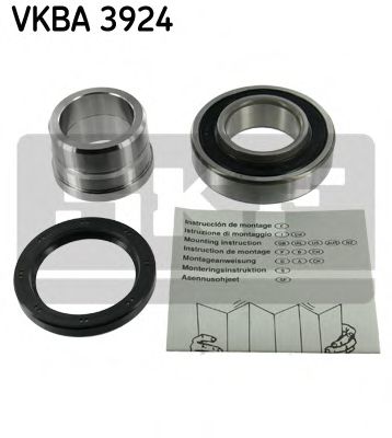 SKF - VKBA 3924 - Комплект подшипника ступицы колеса (Подвеска колеса)