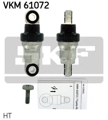 SKF - VKM 61072 - Натяжной ролик, поликлиновойремень (Ременный привод)