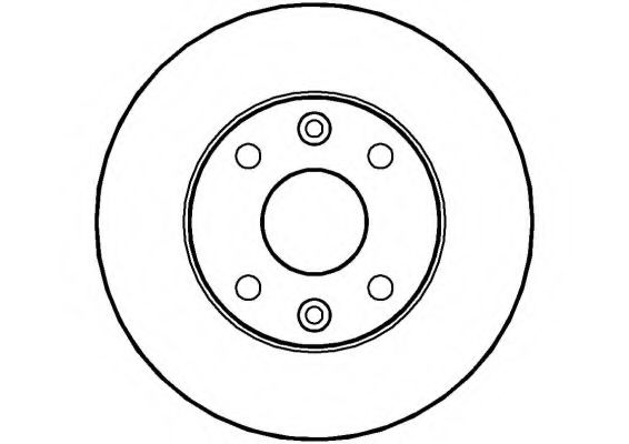 NATIONAL - NBD1191 - Тормозной диск (Тормозная система)