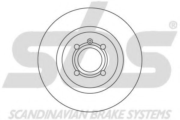 SBS - 1815204755 - Тормозной диск (Тормозная система)