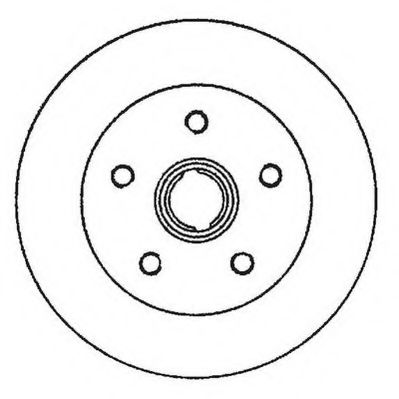 JURID - 562371J - Тормозной диск (Тормозная система)