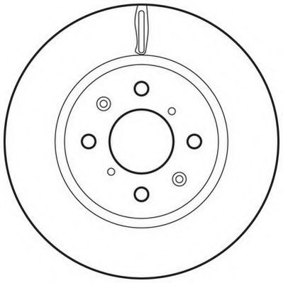 JURID - 562694JC - Тормозной диск (Тормозная система)
