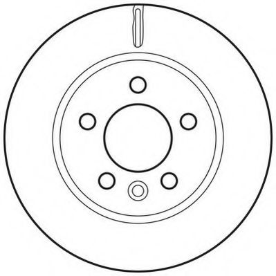 JURID - 562722JC - Тормозной диск (Тормозная система)