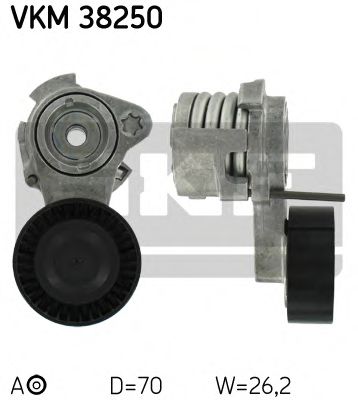 SKF - VKM 38250 - Натяжной ролик, поликлиновойремень (Ременный привод)