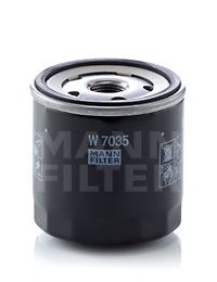 MANN-FILTER - W 7035 - Масляный фильтр (Смазывание)