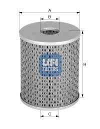 UFI - 26.601.00 - Топливный фильтр (Система подачи топлива)