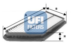 UFI - 30.229.00 - Воздушный фильтр (Система подачи воздуха)