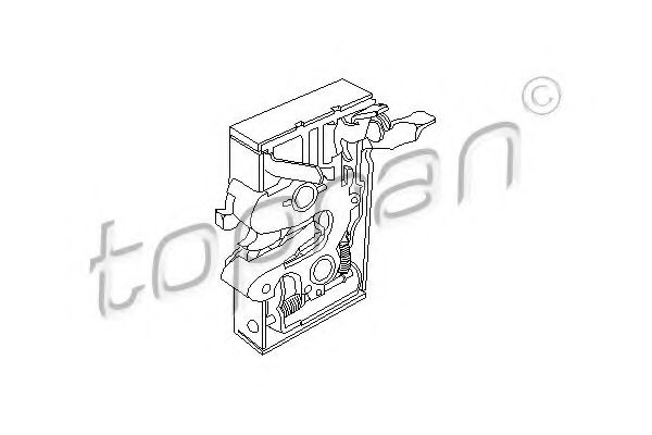 TOPRAN - 103 430 - Замок двери (Замок)