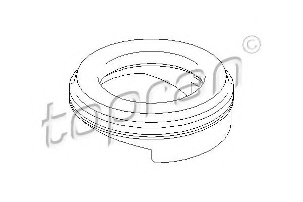 TOPRAN - 700 602 - Подшипник качения, опора стойки амортизатора (Подвеска колеса)