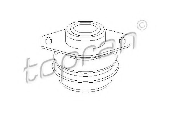 TOPRAN - 720 185 - Подвеска, двигатель (Подвеска двигателя)