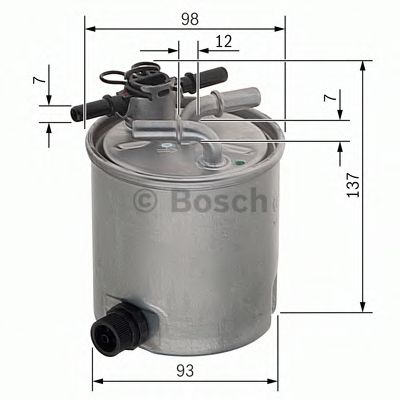 BOSCH - F 026 402 096 - Топливный фильтр (Система подачи топлива)