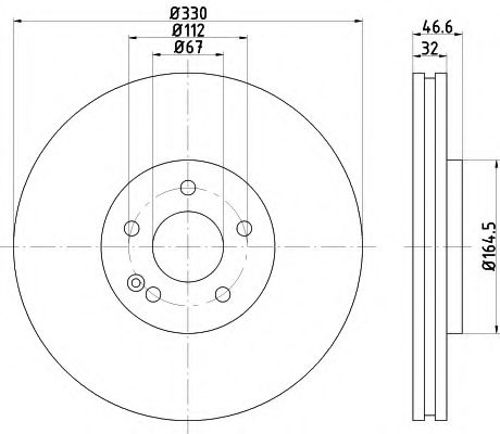 TEXTAR - 92181903 - Тормозной диск (Тормозная система)