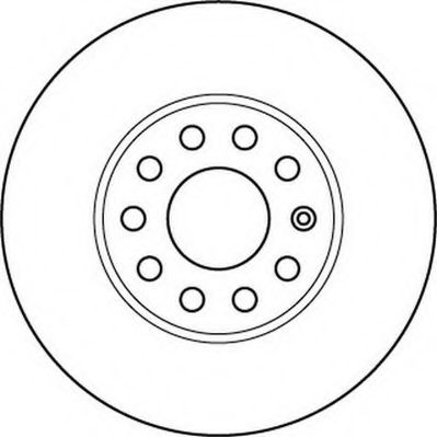 JURID - 562235JC - Тормозной диск (Тормозная система)