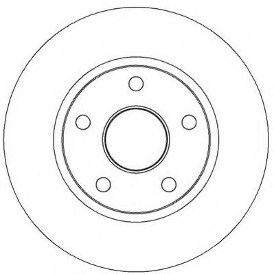 JURID - 562365J - Тормозной диск (Тормозная система)